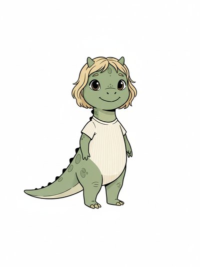 Our Little Dinosaur Julia 🦕 - Minimalist