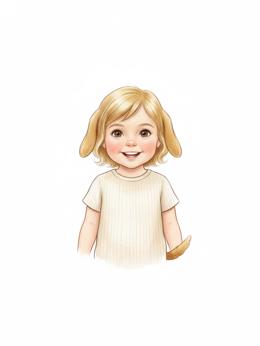 Puppy Julia - Gentle Pencil