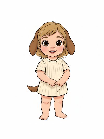 Julia's Puppy Dreams 🐶 - Golden Age Animation