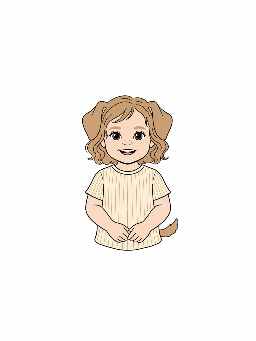 Puppy Julia - Minimalist