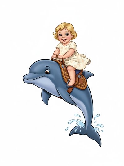 Julia's Dolphin Adventures 🐬 - Golden Age Animation
