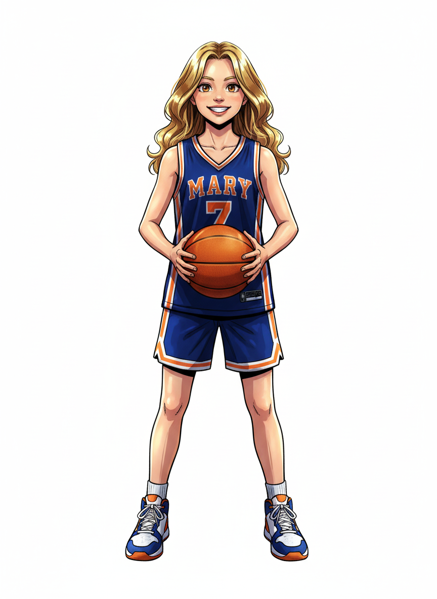 Mary the Baller - Webtoon Anime