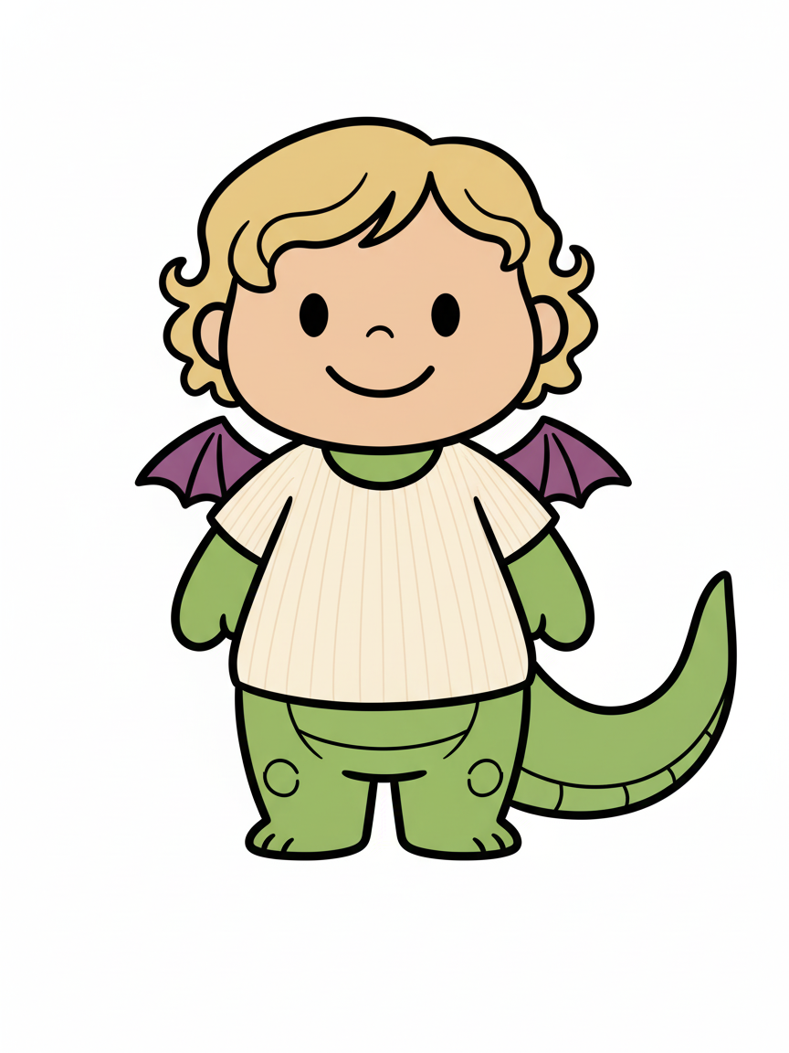 Julia the Gentle Dragon - Preschool Simple