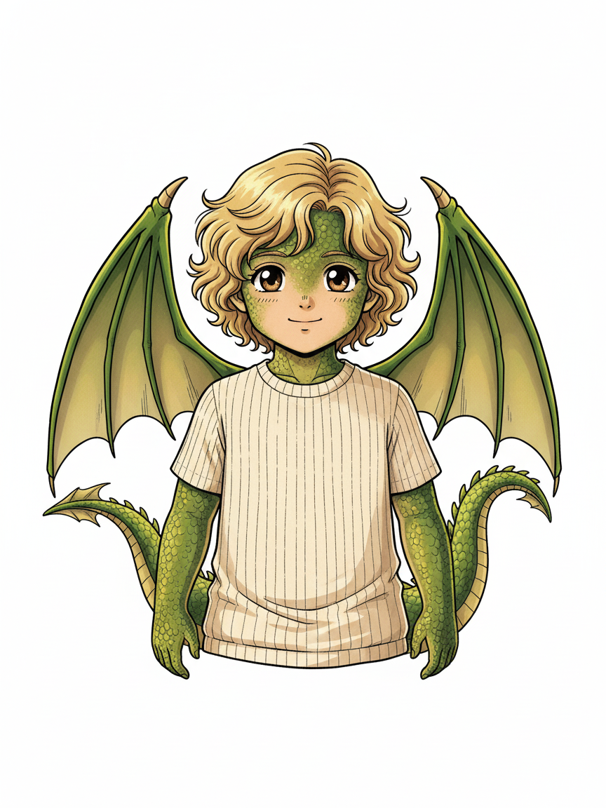 Julia the Gentle Dragon - Classic Anime