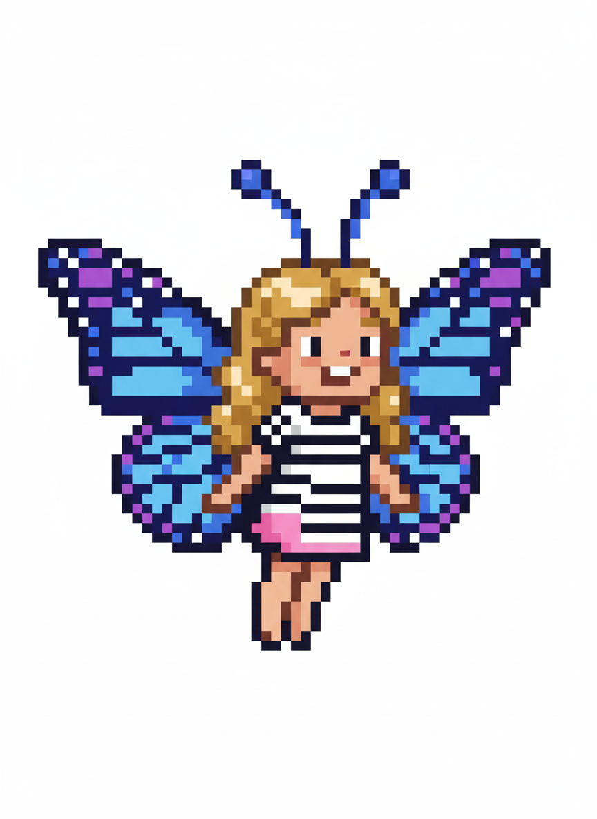 Butterfly - Pixel Art
