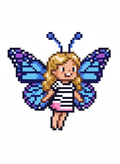 Butterfly - Pixel Art