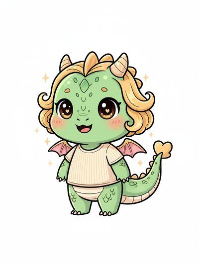 Our Little Dragon Julia 🐉 - Kawaii Cute