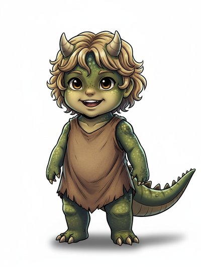 Our Little Dinosaur Julia 🦕 - Webtoon Anime