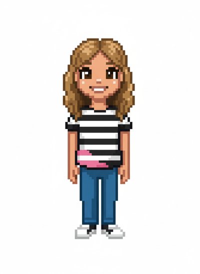 Mary's Cat-tastic Adventure 🐱 - Pixel Art