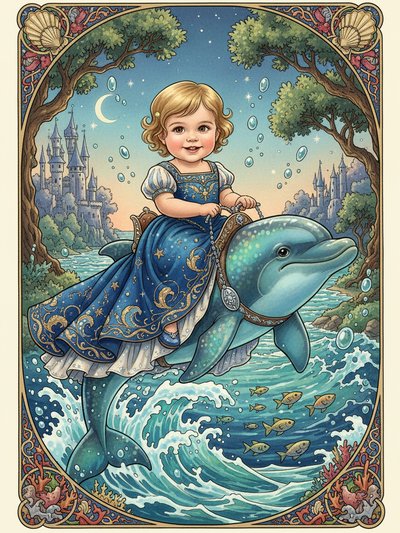 Julia's Dolphin Adventures 🐬 - Fairy Tale Classic