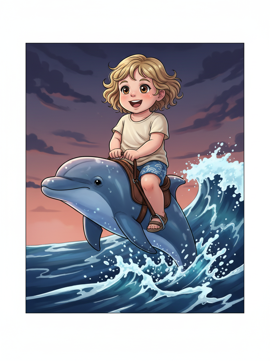 Julia the Dolphin Rider - Webtoon Anime