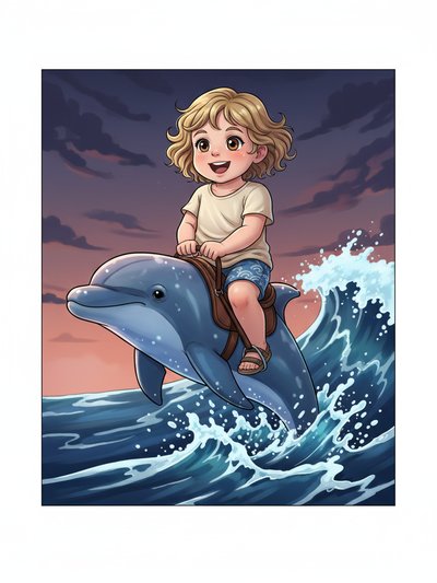 Julia's Dolphin Adventures 🐬 - Webtoon Anime
