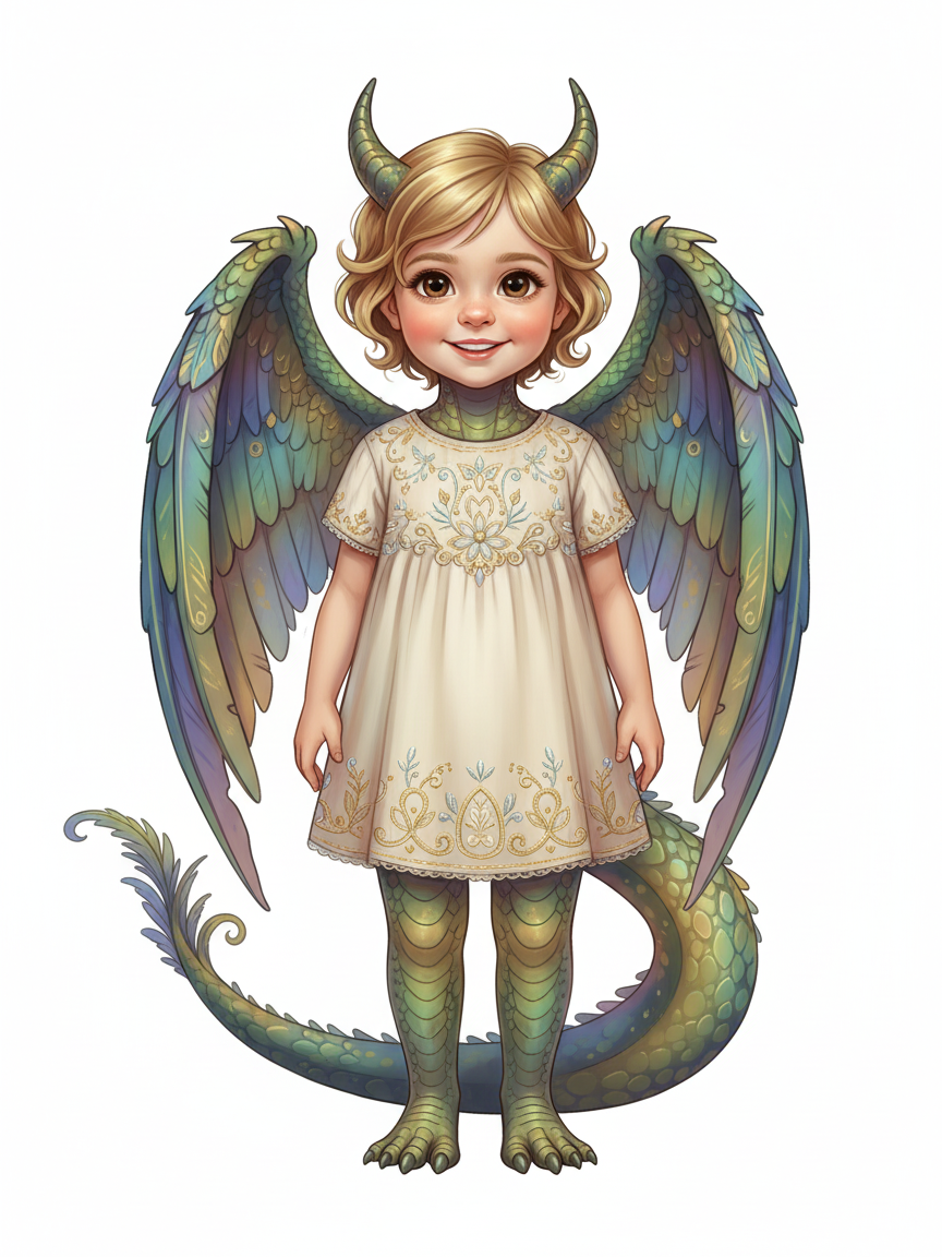 Julia the Gentle Dragon - Fairy Tale Classic
