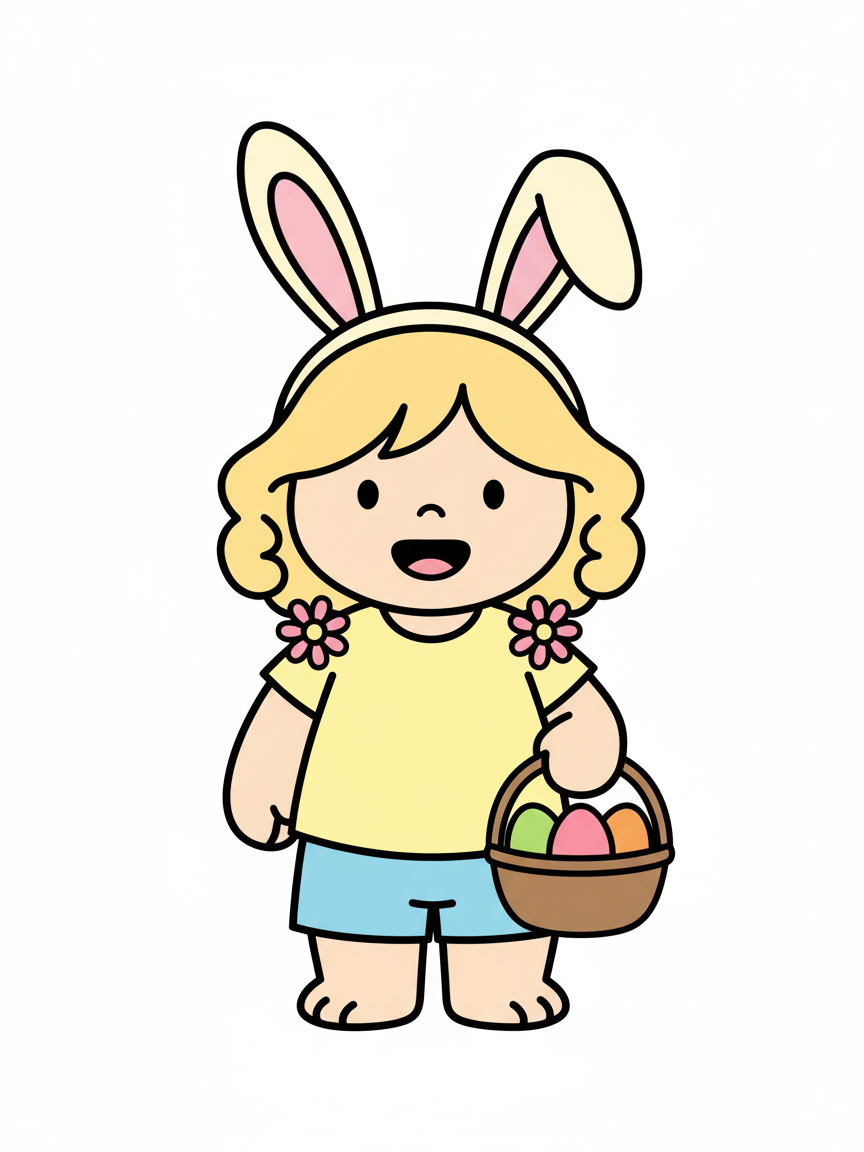 Bunny Julia - Preschool Simple