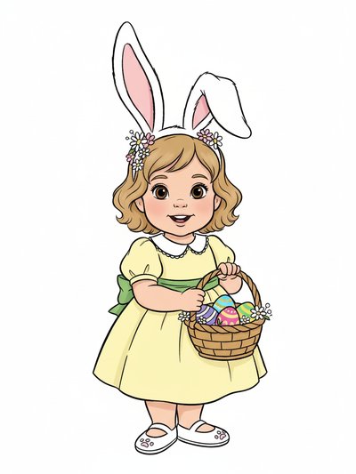 Julia's Easter Bunny Adventure 🐰 - Golden Age Animation