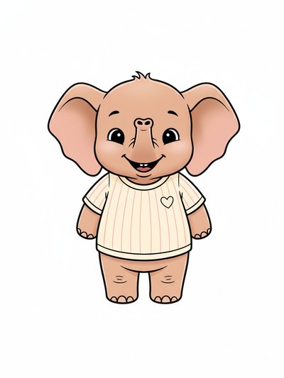 Our Little Elephant Adventure 🐘 - Classic Coloring Book