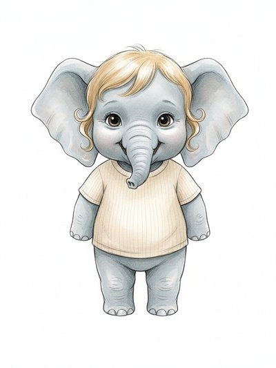 Our Little Elephant Adventure 🐘 - Gentle Pencil