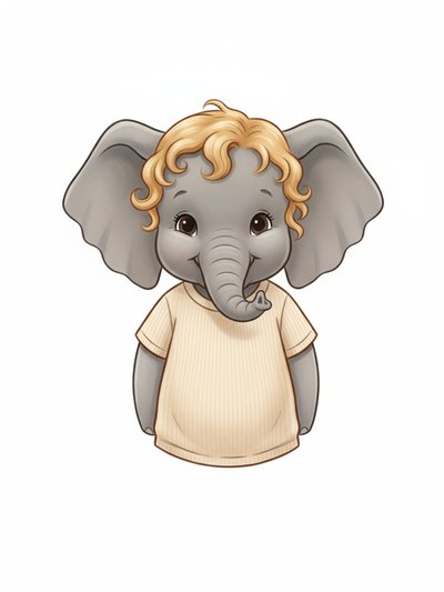 Our Little Elephant Adventure 🐘 - Vintage Storybook