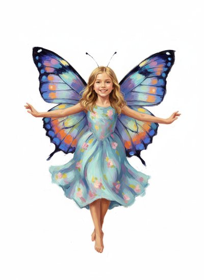 Butterfly - Impressionist Painting