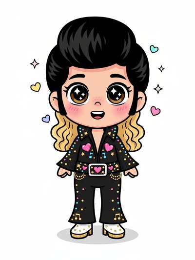 Julia's Rock 'n' Roll Adventure 🎸 - Kawaii Cute