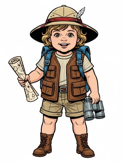 Julia's Adventure Time 🌍 - Comic Book