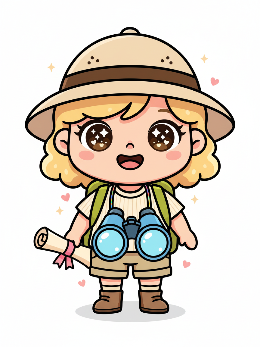 Explorer Julia - Kawaii Cute