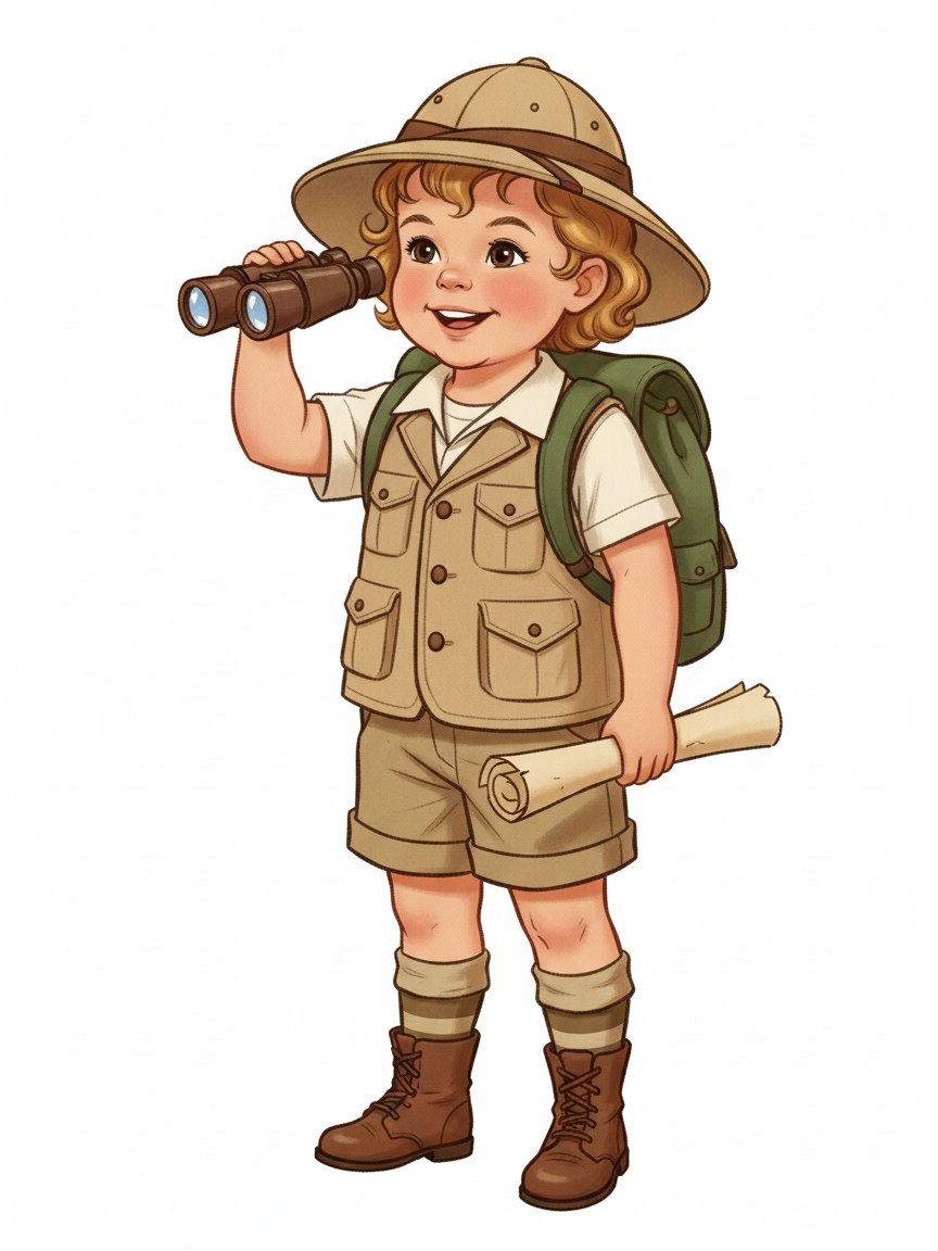 Explorer Julia - Vintage Storybook