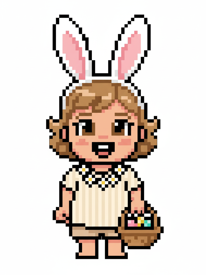 Bunny Julia - Pixel Art