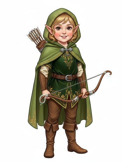 Julia's Enchanted Elf Journey 🌿 - Fairy Tale Classic
