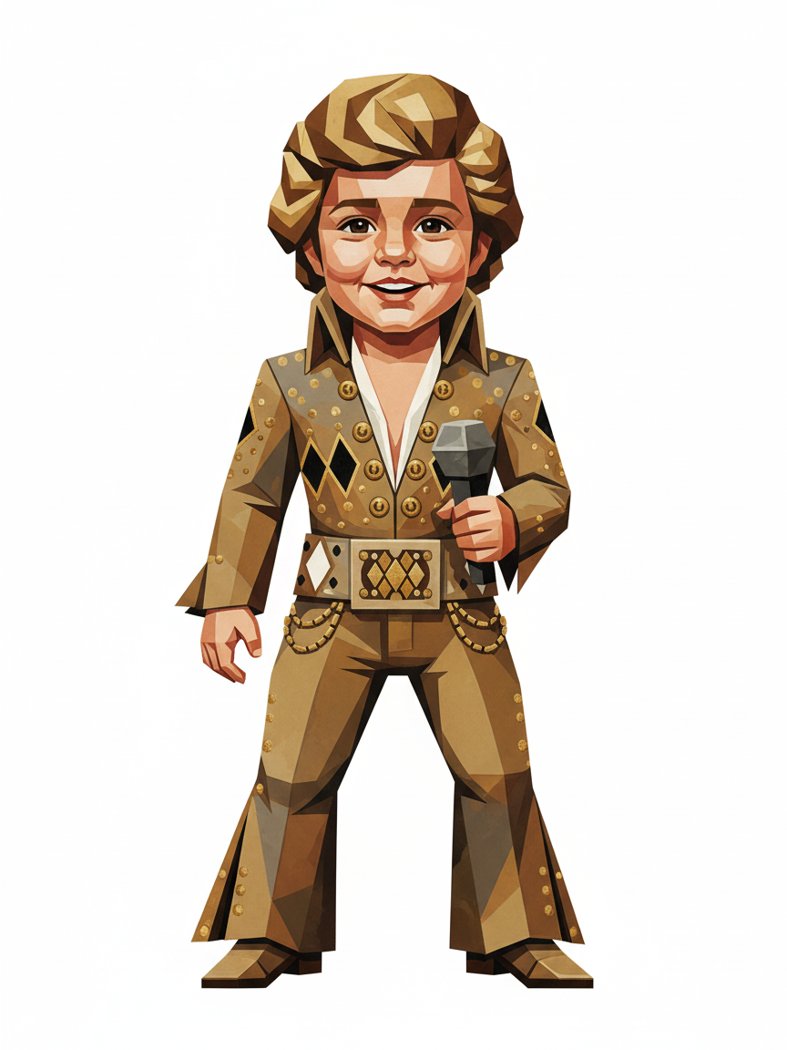 Jazzy Julia - Cubist Painting