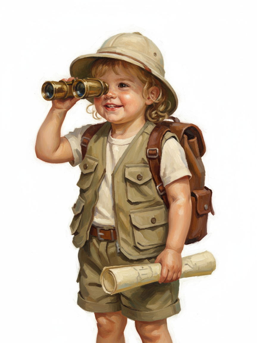 Explorer Julia - Impressionist Painting