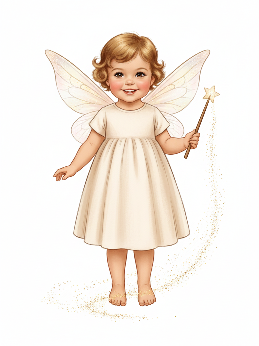 Fairy Julia - Vintage Storybook