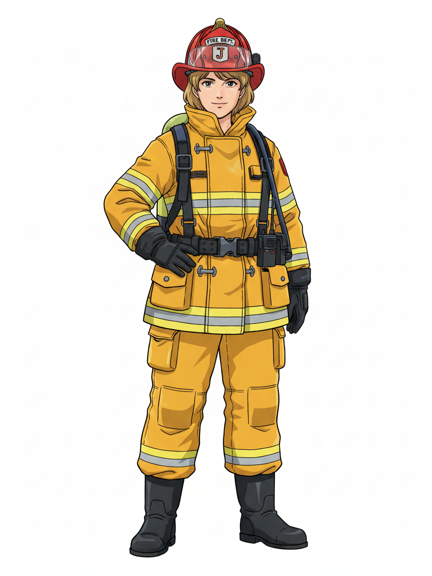 Firefighter Julia - Classic Anime