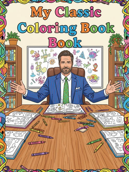 Cover for My Classic Coloring Book Book