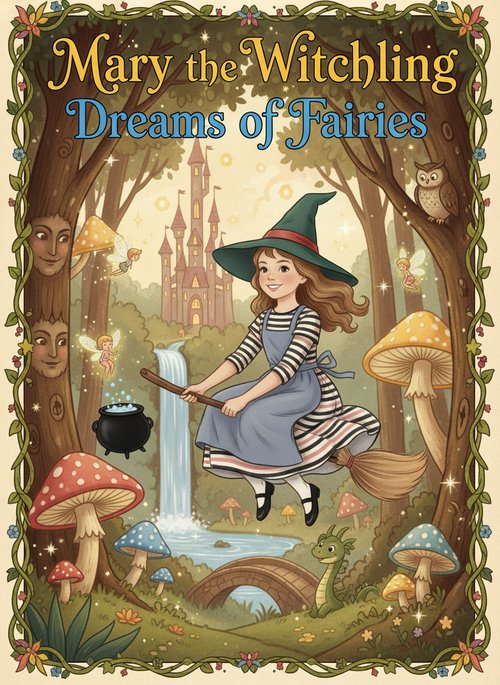 Mary the Witchling Dreams of Fairies