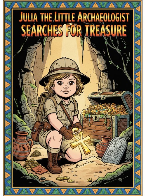 Julia the Archaeologist Searches for Treasure