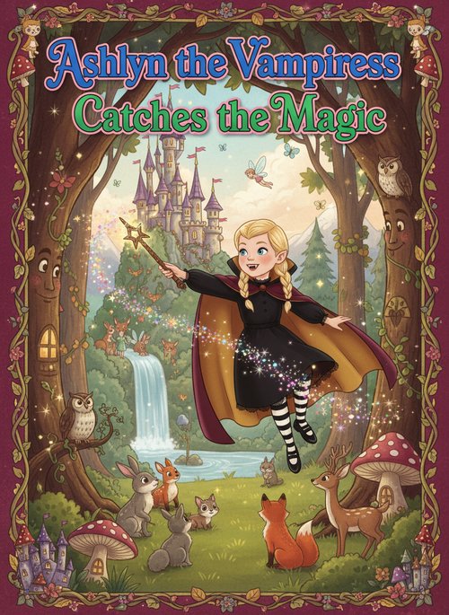 Ashlyn the Vampiress Catches the Magic