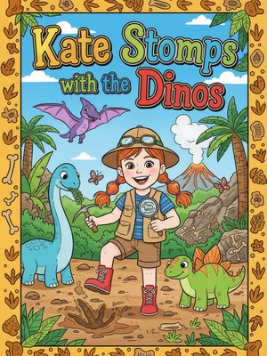 Cover for Kate Stomps with the Dinos