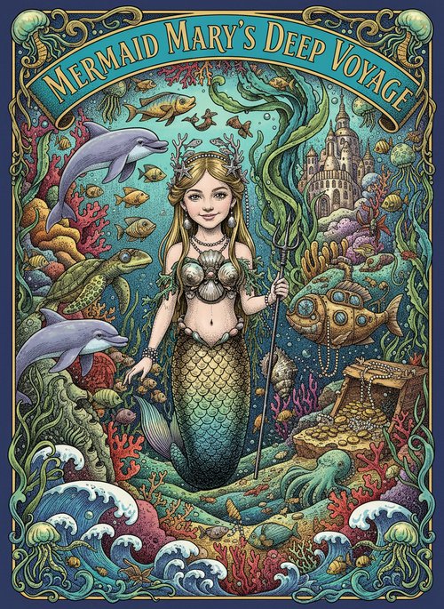 Mermaid Mary's Deep Voyage