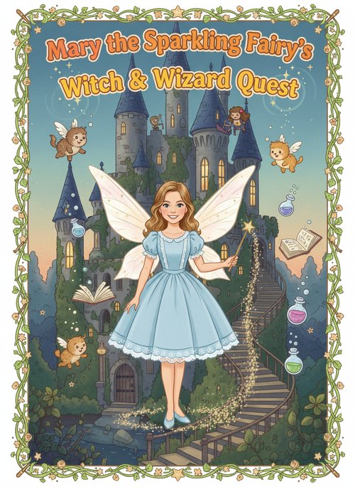 Mary the Sparkling Fairy's Witch & Wizard Quest
