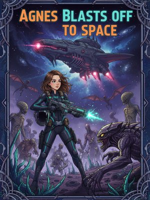 Cover for Agnes Blasts Off to Space