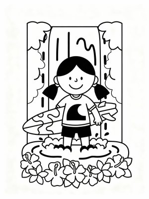 Preschool Simple - B&W