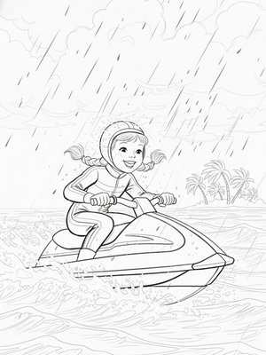 Vintage Storybook - B&W