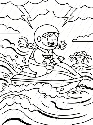 Preschool Simple - B&W