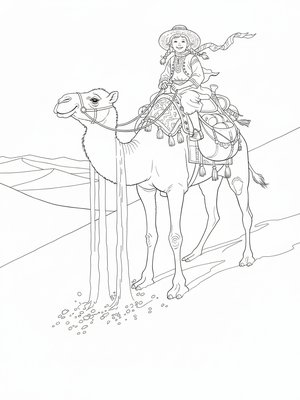 Vintage Storybook - B&W