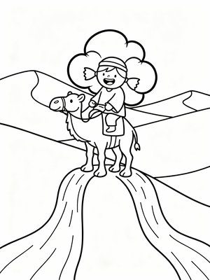 Preschool Simple - B&W