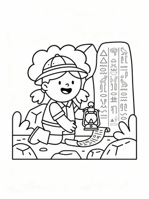 Preschool Simple - B&W