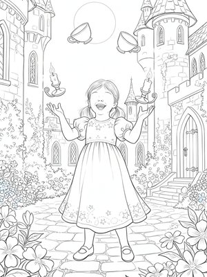 Vintage Storybook - B&W