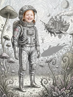 Victorian Illustration - B&W