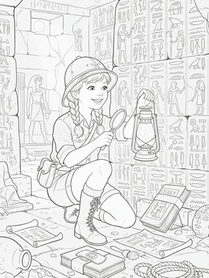 Vintage Storybook - B&W